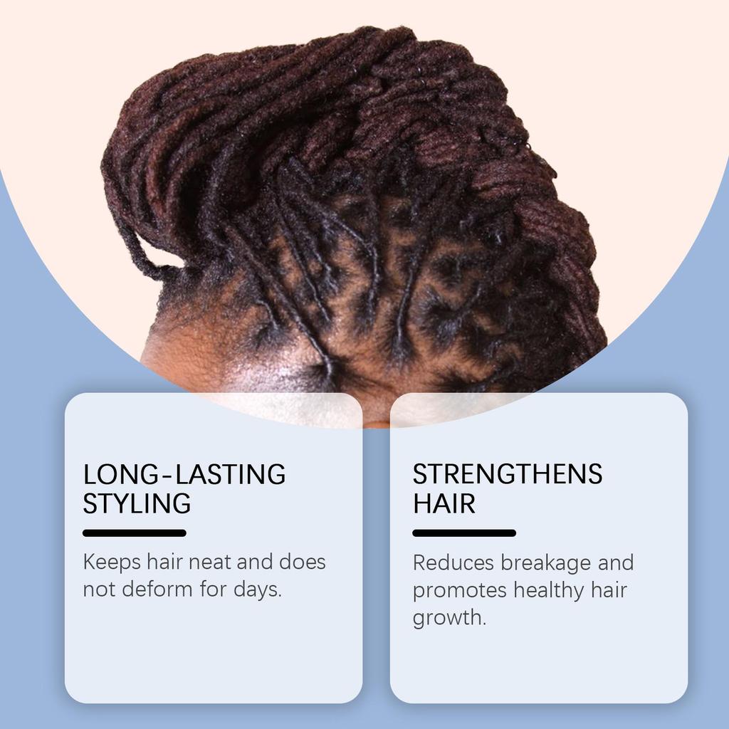 Edge Control Braid Styling Gel Control Frizz and Edges Gel Smooth Hair Wax Frizzy Hair Edge Styling Gel 100g