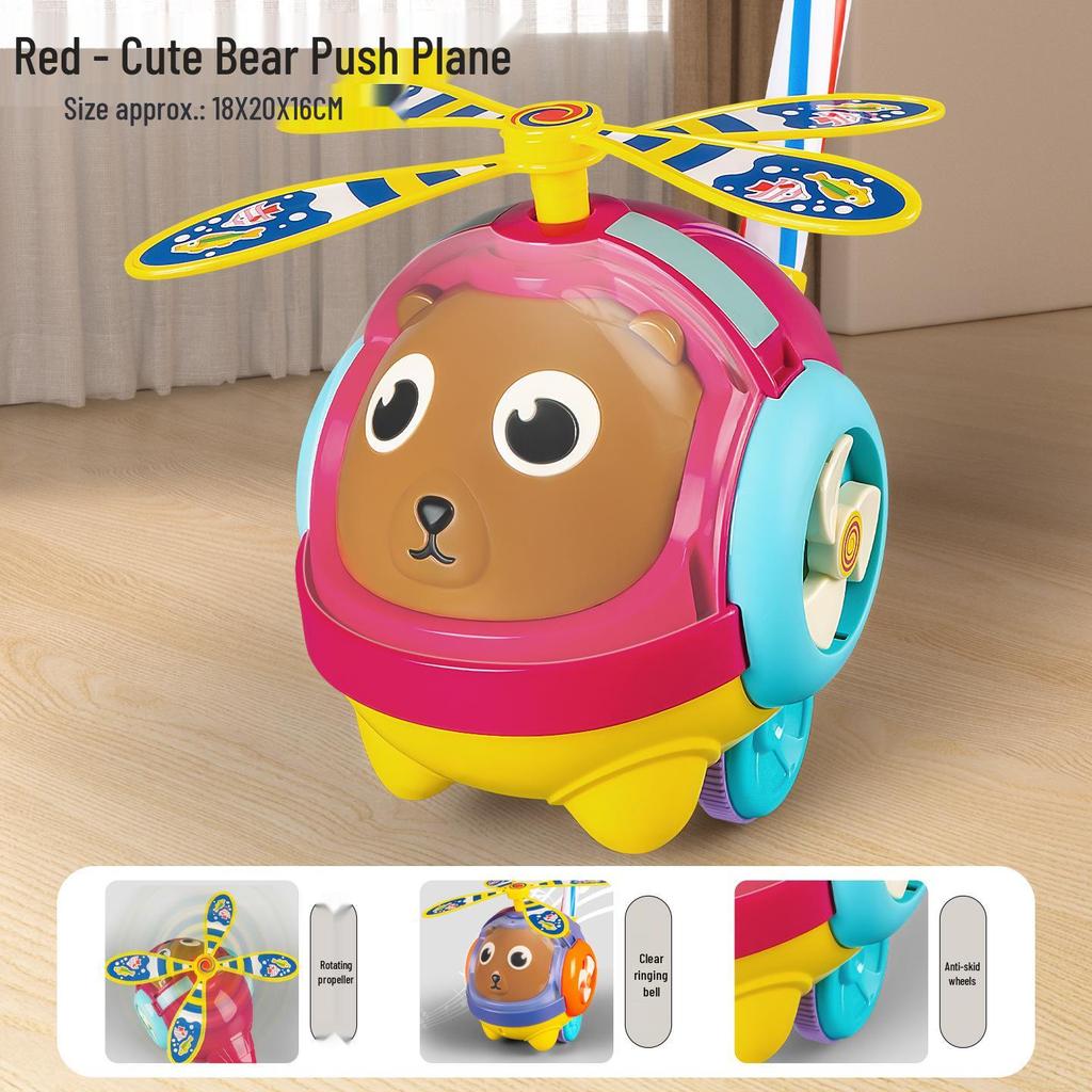 Charming Duck Push-Along Toy for Toddlers