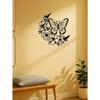 Moon Phase Butterfly Metal Wall Art Boho Gothic Hanging Decor Waterproof Outdoor Gift