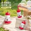 Creative cute apple stainless steel thermos cup female high value coffee cup student water cup portable pocket cup
