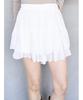 Ripple Line Mini Skirt Shorts SWFP255030WHT0