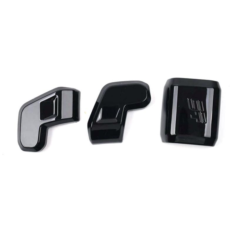 Vtear For Jetour T2 Traveler -2024 Gear Shift Cover Carbon Fiber Style Anti-Scratch ABS Interior Protective Accessories Part