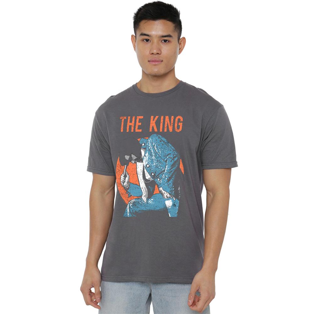 Elvis Presley Unisex Adult Mic In Hand T-Shirt