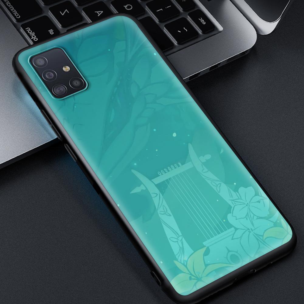 

Чехол Genshin Impact Icon для Samsung Galaxy A51 A71 A21s A31 A52 5G A41 A12 A11 A02s A32 A72, противоударный мягкий чехол для телефона, принципиально Samsung A02