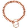 Stainless Steel Dog Chain P 10mm Double Loop Collar Small Medium Large Dogs