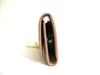 Authentic PRADA Beige Saffiano Metal Leather 4 Pics Key Chain #a542  Refurbished