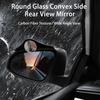 2Pcs Car Blind Spot Mirror High Clear Wide Angle View Rainproof Round Mirror Blind Spot Mirror with Rainproof Board Car Parts