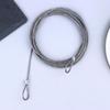 4 Stück 4M 304 Edelstahl Draht Markisenseil Fischerei Hebekabel Wäscheleine Durchmesser 2mm Sonnensegel Markise Rostfreies Set