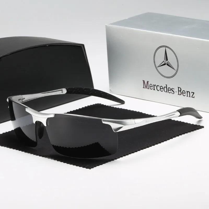 Neue 2025 Luxus Damen Herren Fahr-Polarisationssonnenbrille Blendschutz Fahrerbrille Für Mercedes Benz A B C E S ML GLK GLE GLS GLC
