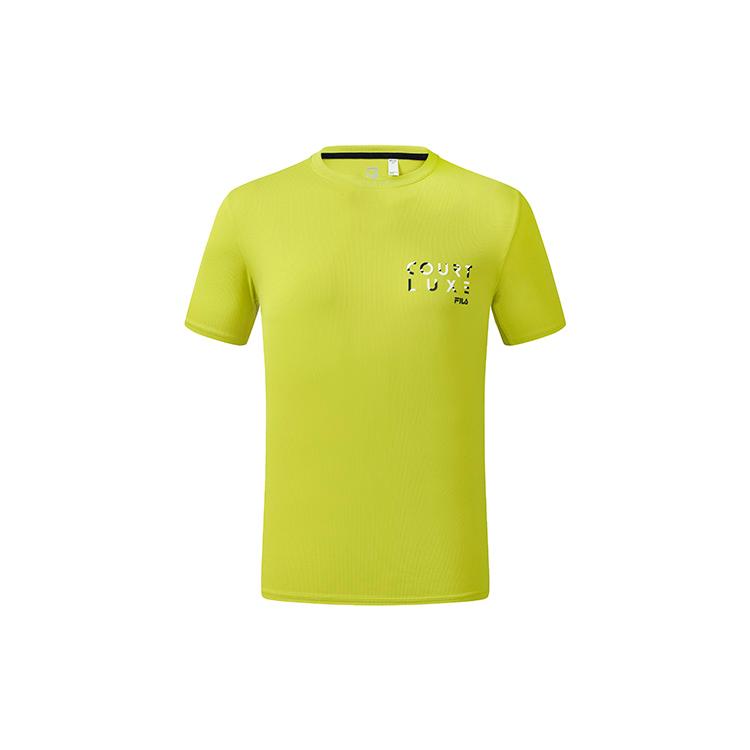 FILA Athletics Running T Shirt Men s Sulfur Spring A11M233105FMT L