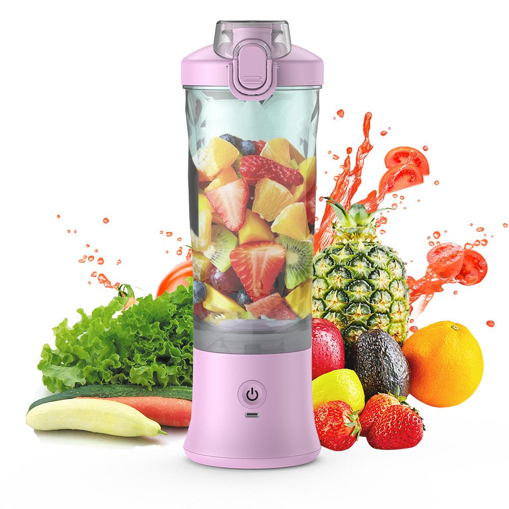 Přenosný osobní mixér na koktejly a smoothies 600 ml ovocný odšťavňovač se 6 noži 150 W Výkon 2
