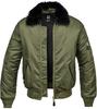 Brandit MA2 Jacket Fur Collar Winter Jacket (3175) Olive