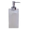 Soap Dispenser Bottle Elegant Marble Print Refillable Container For Cosmetics And Lotions Travel Friendly