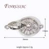 18K Gold Plated Locks For Jewelry,Bracelets Connectors Clasps,DIY Necklace Making Accessories,Clasp For Jewelry