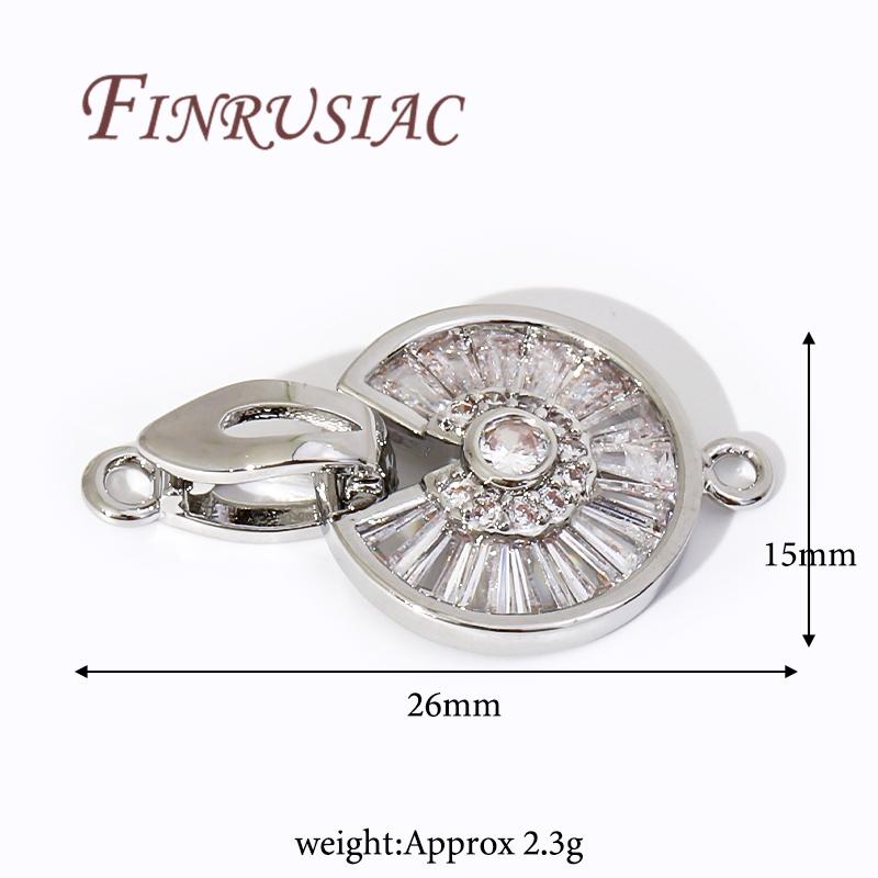 18K Gold Plated Locks For Jewelry,Bracelets Connectors Clasps,DIY Necklace Making Accessories,Clasp For Jewelry
