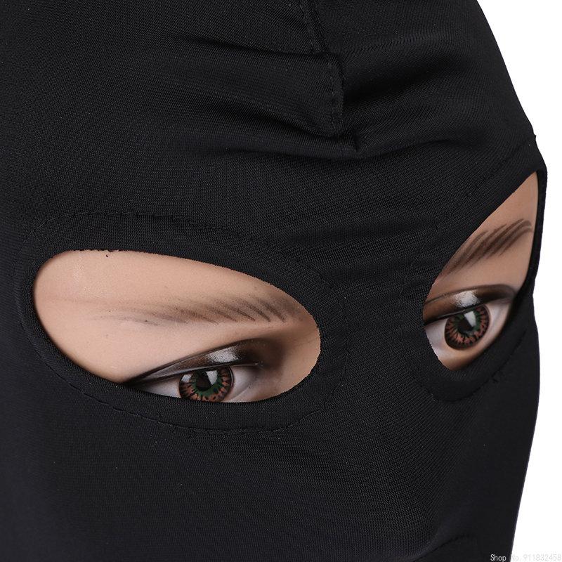 Fetish Slave  Bondage Restraints Sex Mask Mouth Eye Open Head Harness Elasticity Blindfold for Couple New Exotic Accessories