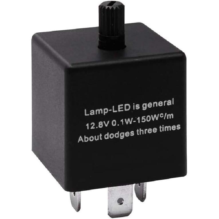 12V GS-100C Flash Strobe Controller Auto Car Flasher Module for LED Brake Light Tail Stop Light