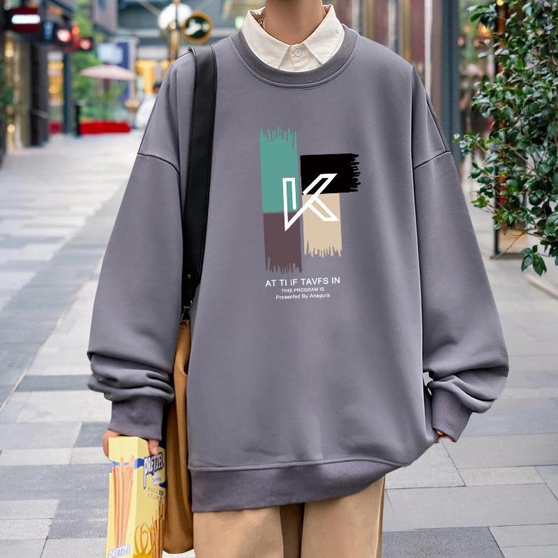 Men's Heavy Velvet Thickened Sweatshirt - Autumn/Winter Retro Trendy Hong Kong Style Couples Jacket
