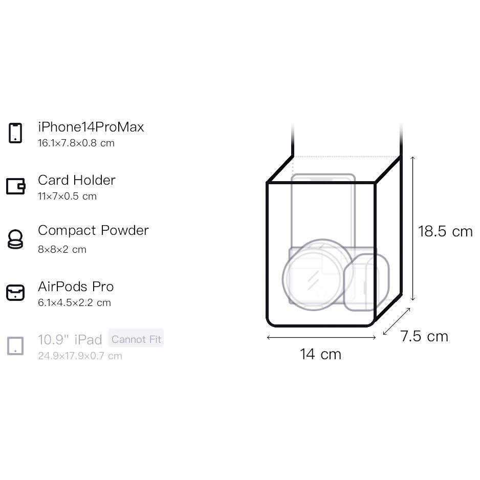 The North Face 2L Fashion Logo Print Drawstring Zipper Outdoor Bag Unisex Bags White Multicolor NF0A52RYOKZ