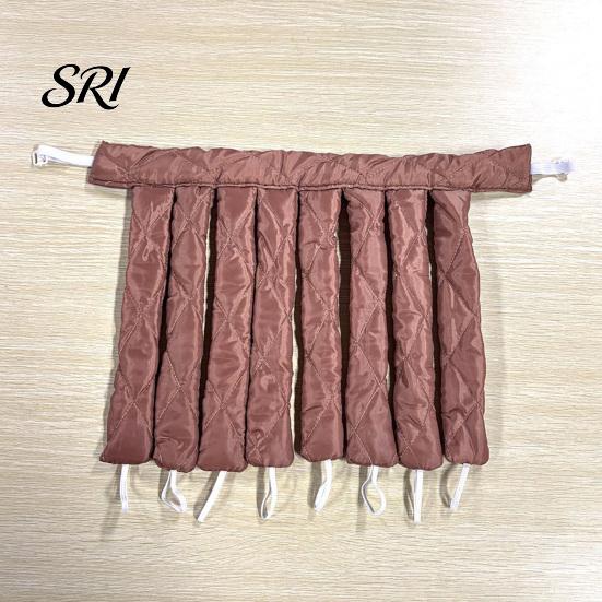 Curl Maker Headband No Heat Hair Curling Rod with Adjustable Strap Eight Claw Overnight Sponge Sleeping Curler Soft Long Curls Roller Styling Tool