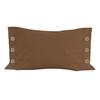 Decorative Linen Cotton Cushion 32x50 Cm LINO Camel, by Soleil d'Ocre