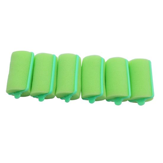 6Pcs Fashion Sponge Foam Hair Curlers Rollers Twist Salon Hairs Styling Tools
