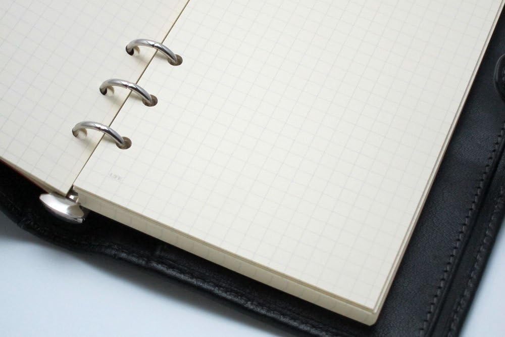 Life Noble System Planner Grid Graph Bible R100 Refill, Paper, Size,
