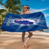 Copenhagen Lion Emblem Beach Towel Microfiber Beach Towel, Lightweight and Quick-Dry, for Summer Travel, Swimming Pool Fan Birthday Gift