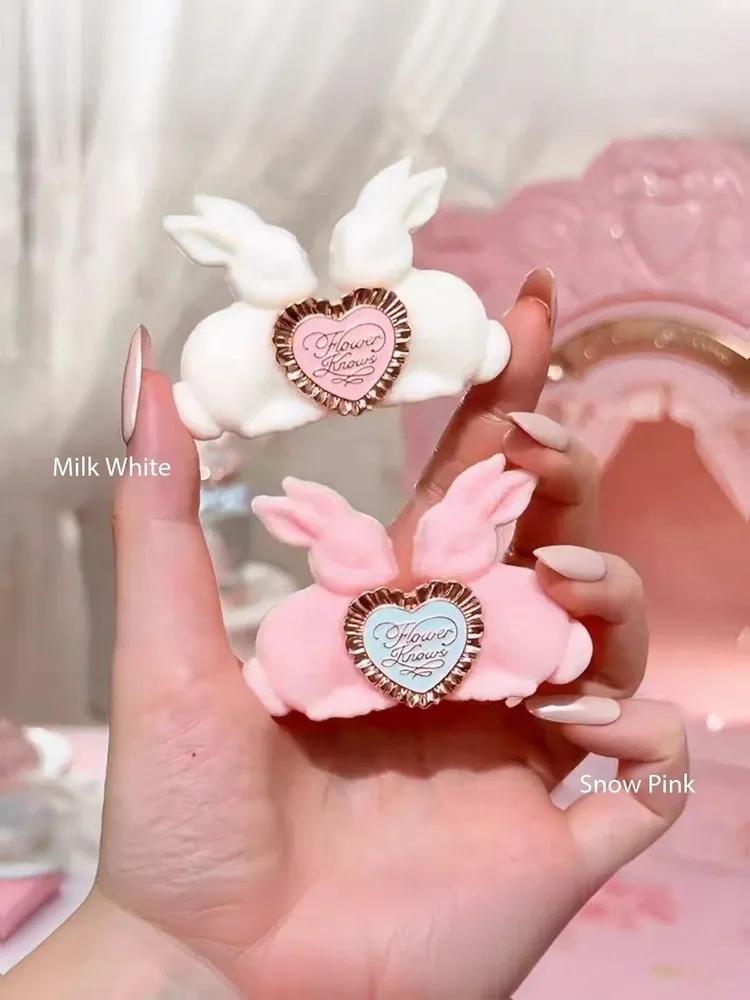 

Flowers Knows Коллекция Сад Зайчика Подарочный Набор Палитра Теней Для Века Бархатная Матовая Помада Для Губ Крем Для Губ Румяна De Maquillaje purple