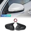 Für Volvo V40 V60 S60 T5 T6 2011-2019 Auto Rückspiegelabdeckung Seitenflügel Schutzrahmen Abdeckungen Carbonfaser-Stil Zierleiste Schale