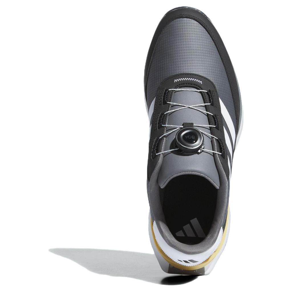 Adidas S2G Boa 24 Weit Bequem Vielseitig Rutschfest Langlebig Low-Top Golfschuhe Herren Sneaker Grau Schwarz ID8702