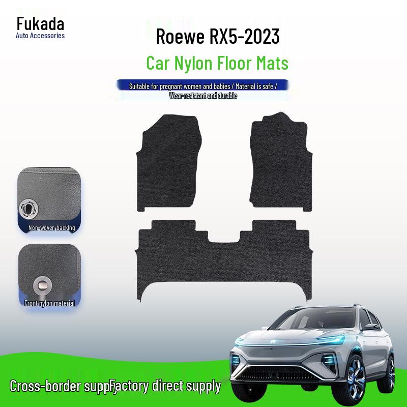 New Wear-Resistant Nylon Floor Mats for Roewe RX5-23, Full Set