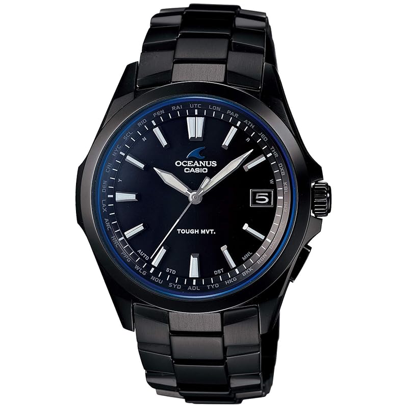 

[Casio] watch Oceanus [] radio solar OCWS100B1AJF black