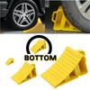 Anti-Slip Car Truck Wheel Chocks Multi-purpose Vehicles Wheel Ramp Pads Wear-Resistant Tire Stopper For Cars RVs