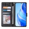 For Xiaomi 15T Pro Case Stand Wallet Calf Texture PU Leather Flip Phone Cover with Wrist Strap