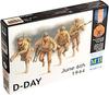 Master Box US Infantry Omaha Beach 1944 Plastic Model MB35020 1/35 D-Day 4-piece