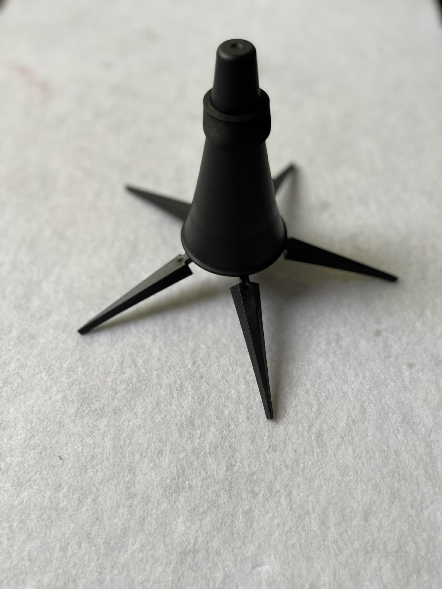 Foldable Portable Clarinet Stand - Five-Legged Vertical Wind Instrument Accessory