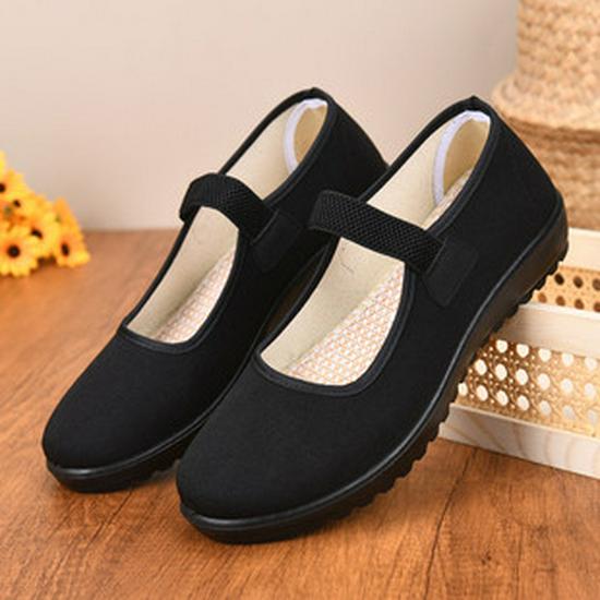 Men's Spring Casual Slip-On Canvas Shoes - Breathable, Soft Sole, Pure Cotton