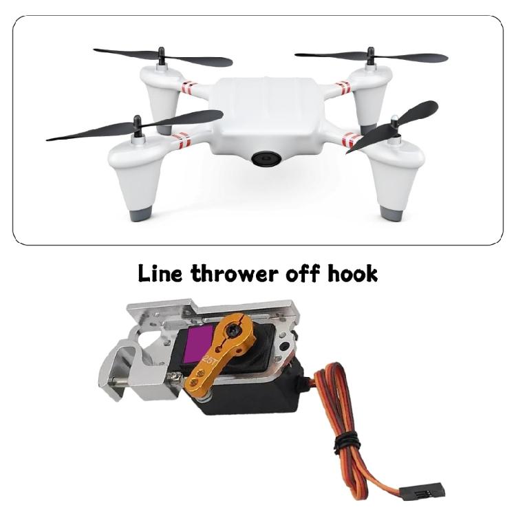 Aluminum Servo Parabolic Switches Device Drones Upgrades Kit Servo Release Dropper and Hook for Remote Controller