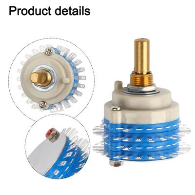 DIY Potentiometer 2x24 Rotary Switch With 24 Steps For Volume Adjustment