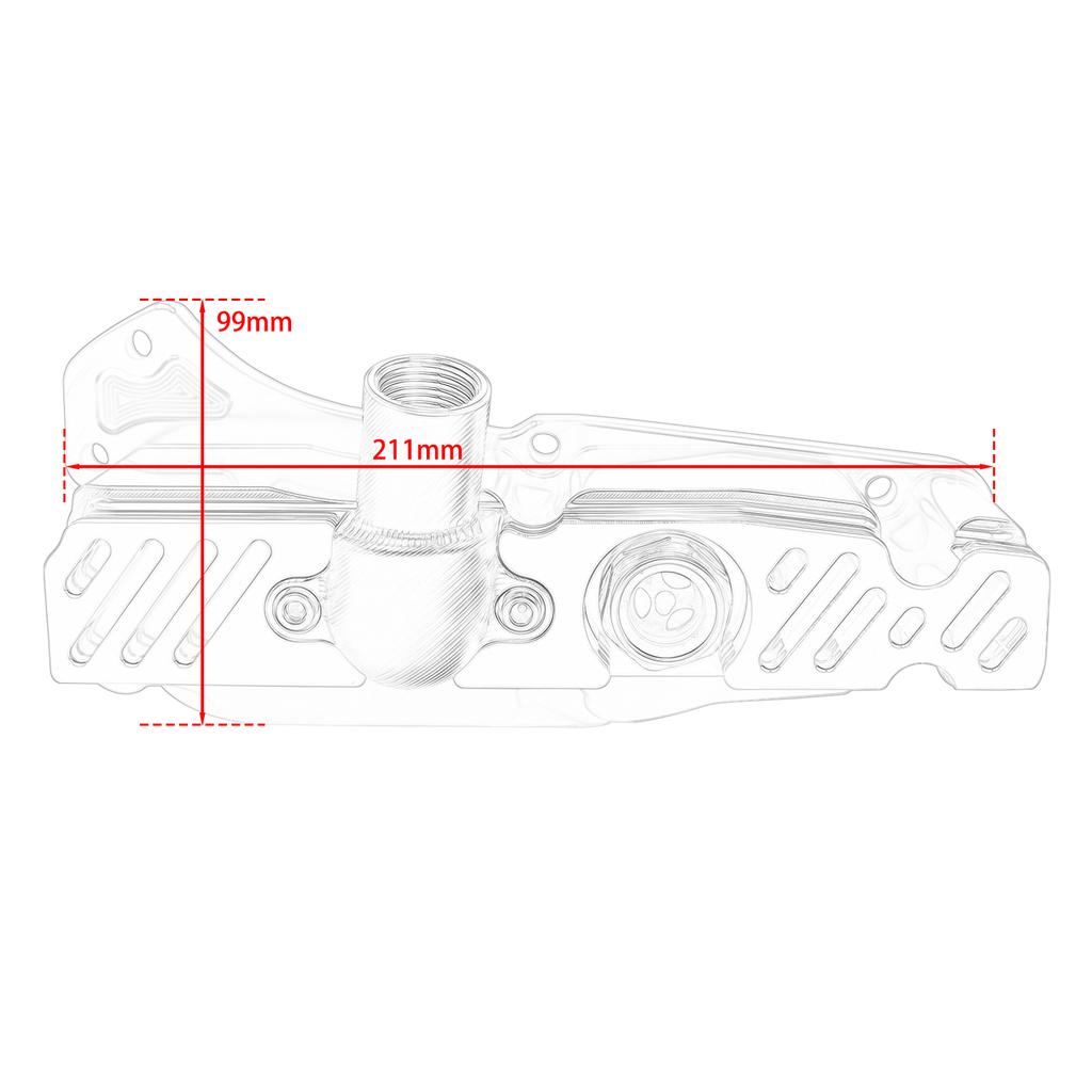 Engine Oil Pan Sump Replacement Repair Parts for Vespa GTS GTV S200 250 300 2006-2018