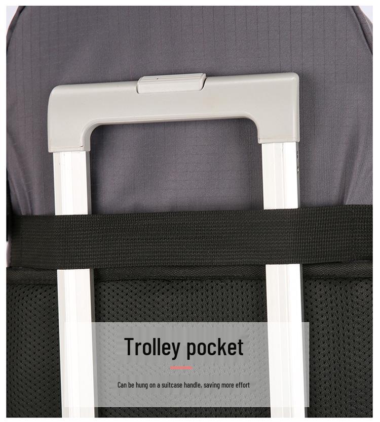 Trendy Nový Oxford Látkový Ležérní Batoh - Vícevrstvý, Velkokapacitní Školní a Cestovní Taška pro Studenty