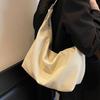 Fashion Large-capacity Bag Women's 2025 New Solid Color Simple and Versatile Commuter Shoulder Bag High-end Texture Messenger Bag