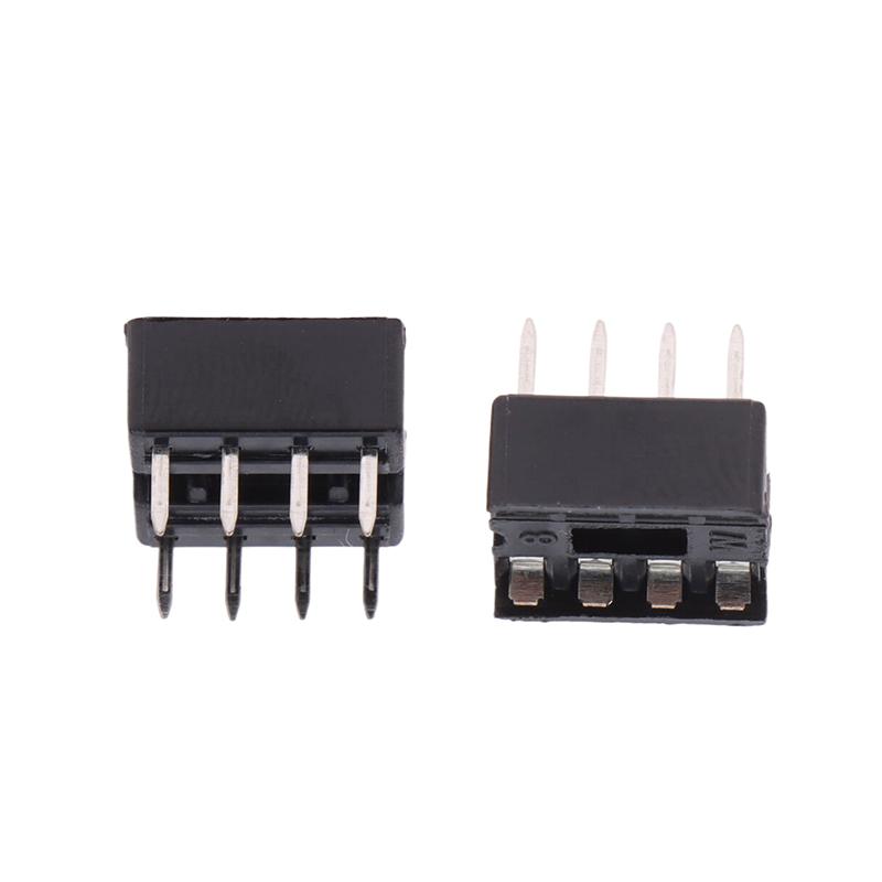 20 Stück/Set DIP-8PIC Rundloch 8-Pin IC-Sockel Adapter 2,54 mm DIP8 Chip-Sockel Schaltungs-IC-Stecker Löttyp