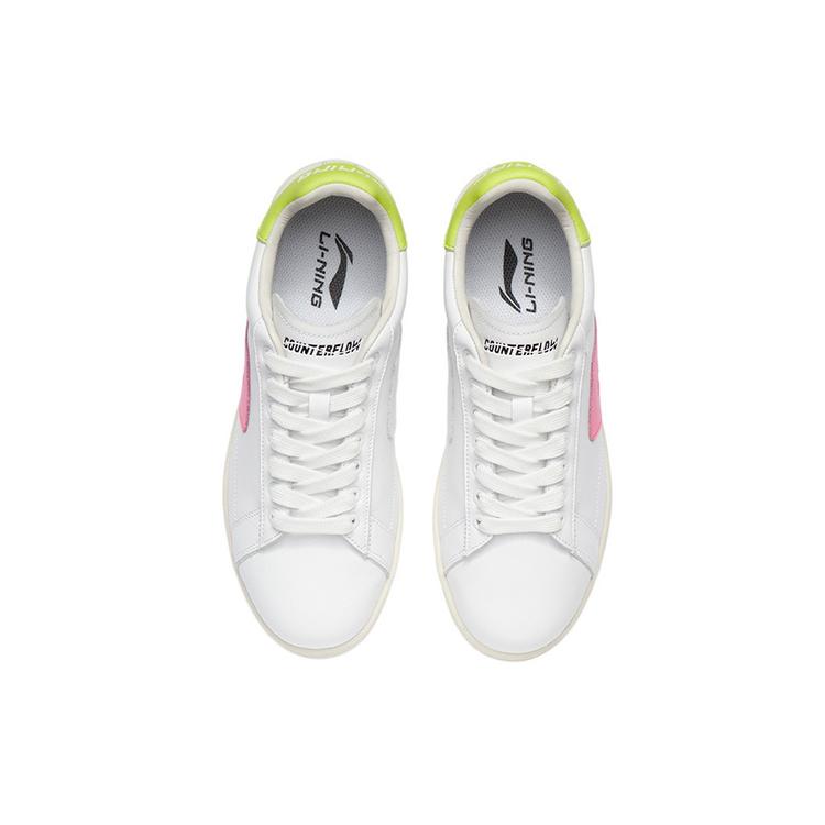 New LiNing CF Tracing Low Top Skateboard Shoes Women's White AGCR456-1