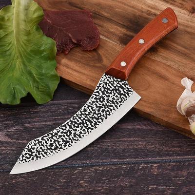 7 Inch Stainless Steel Kitchen Slicing Knife Chef Knife Boning Butcher Kitchen Knives Meat Cleaver