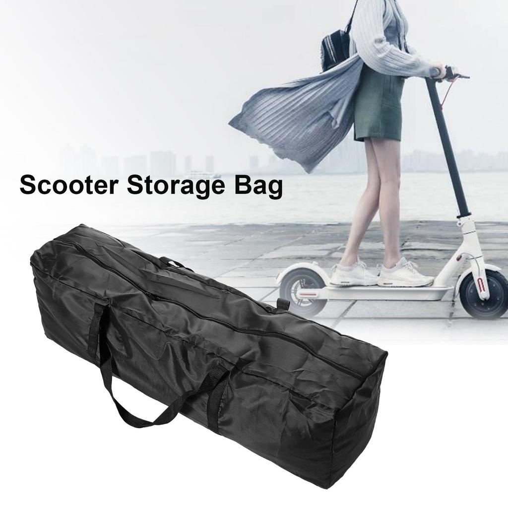 Folding Electric Scooter Carry Bag Waterproof E-Scooter Storage Bag Cover Oxford Skateboard Carry Bag Water Resistant