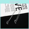 Nier Automata Geometric Alloy Pendant Necklace With Minimalist Cubic Design For Anime Fans