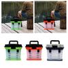 Fishing Tackle Box Sturdy Portable Multipurpose 4 Layer Waterproof Lure Box Baits Case for Angler Fishermen Enthusiast Gift
