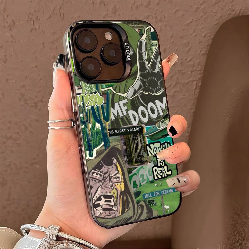 MF-DOOM Rapper Phone Cases For IPhone 17 16 15 14 13 12 11 Plus Pro Max Colorful Case